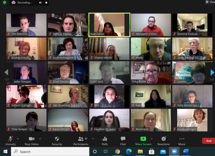 zoom meeting with athy